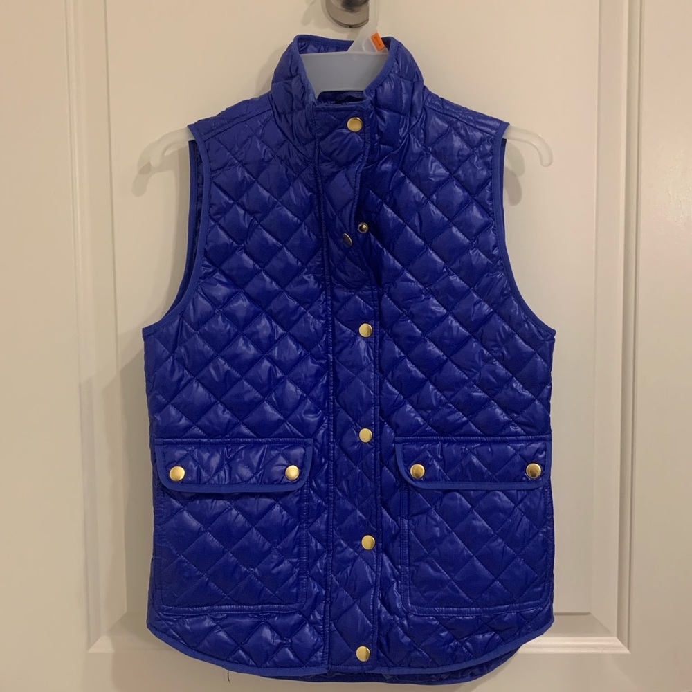 Blue J. crew vest